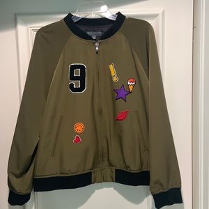 Highline patch bomber jacket